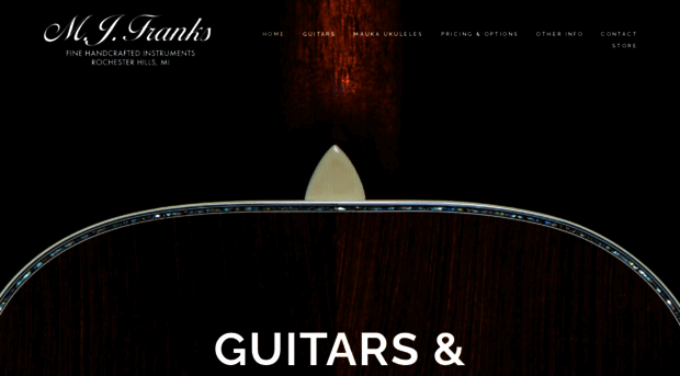 mjfranksguitars.com