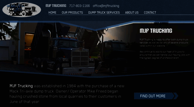 mjftrucking.com