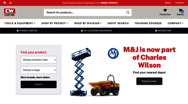 mjhire.co.uk