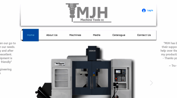 mjhmachinetools.com