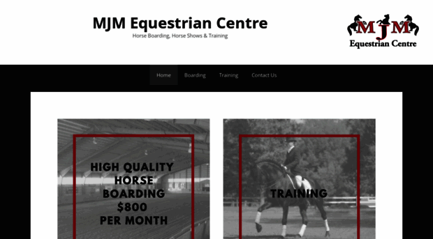 mjmequestriancentre.com