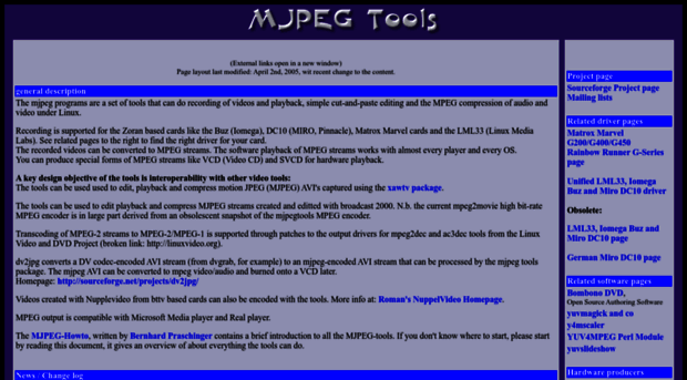 mjpeg.sf.net