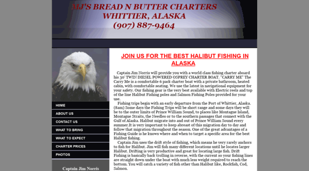 mjsbreadnbuttercharters.com