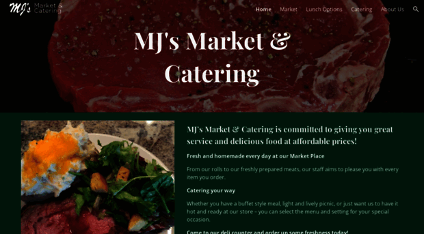 mjsmarketandcatering.com