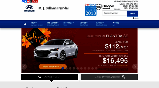 mjsullivanhyundai.com