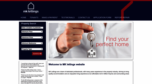 mk-lettings.co.uk