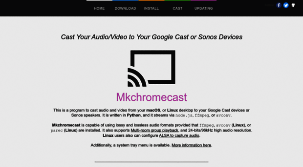 mkchromecast.com