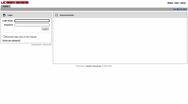 mkconcrete.pacifictimesheet.com