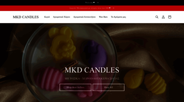 mkdcandles.co