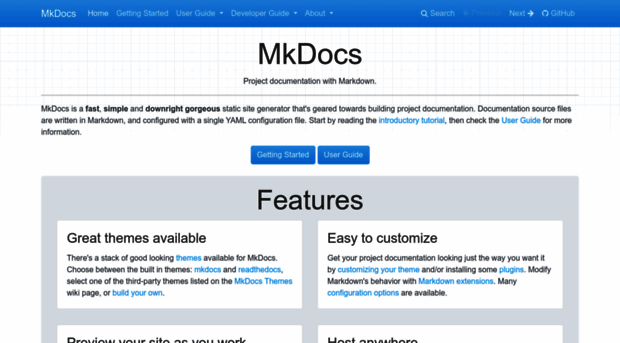 mkdocs.readthedocs.org