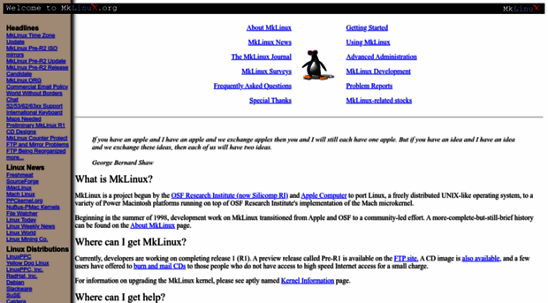 mklinux.org