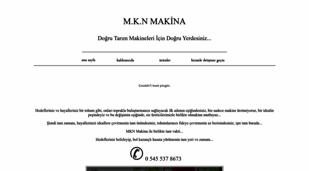 mknmakina.com
