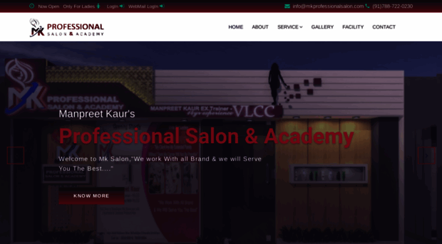 mkprofessionalsalon.com