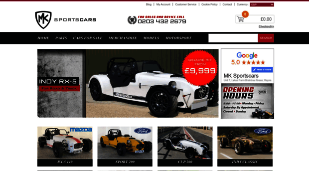 mksportscars.com