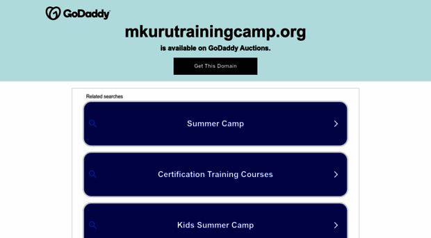 mkurutrainingcamp.org