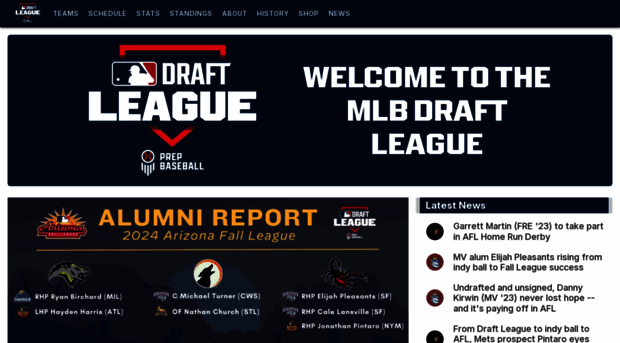 mlbdraftleague.com