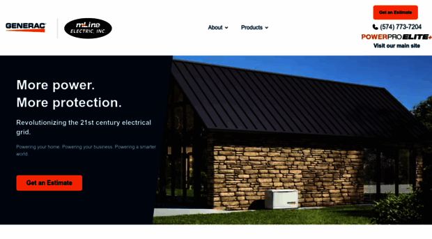 mlineelectric.generacdealers.com