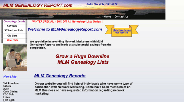 mlmgenealogyreport.com