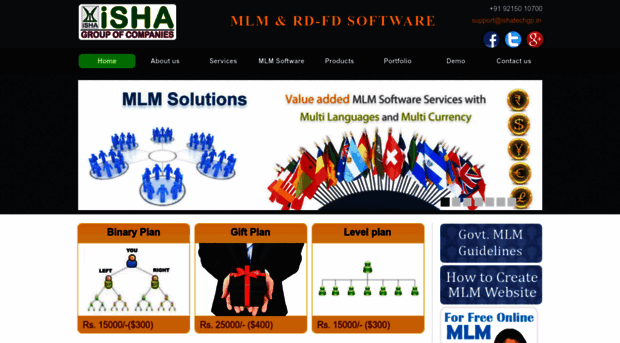 mlmsoftwaredemo.in