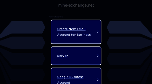 mlne-exchange.net