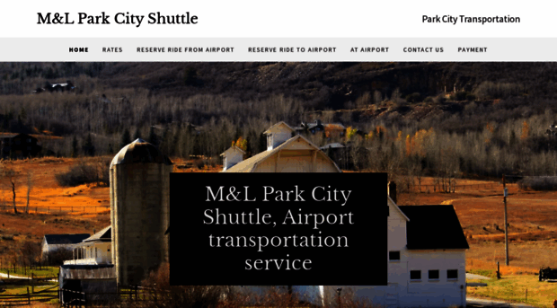 mlparkcityshuttle.com