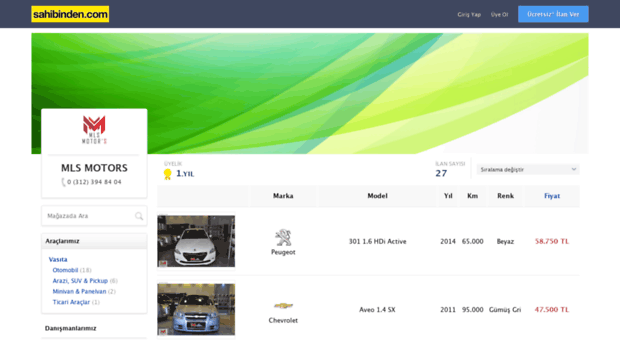 mlsmotors.sahibinden.com