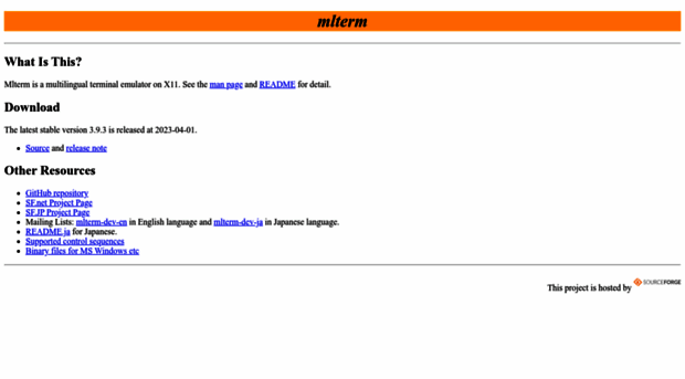 mlterm.sourceforge.net