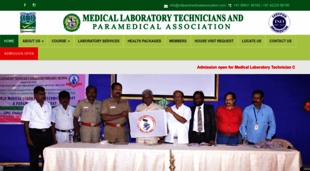 mltparamedicalassociation.com