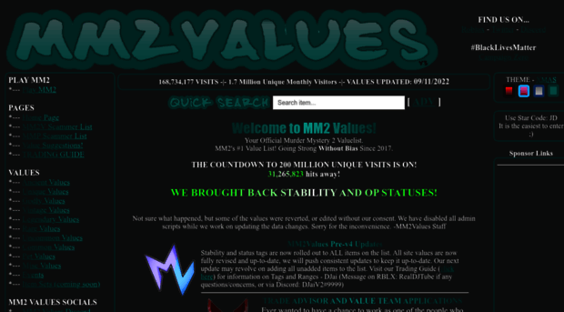 Mm2values Com Mm2values Com Your Official Mm2values - murder mystery 2 value list roblox