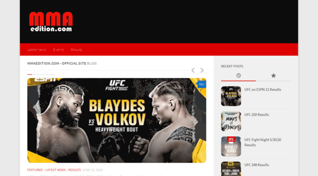 mmaedition.com