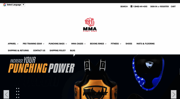 mmafightshop.com