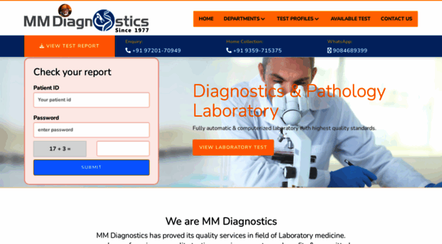 mmdiagnostics.in