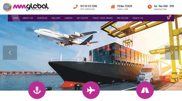 mmgloballogistics.com