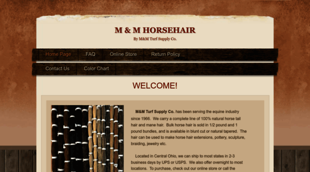 mmhorsehair.com