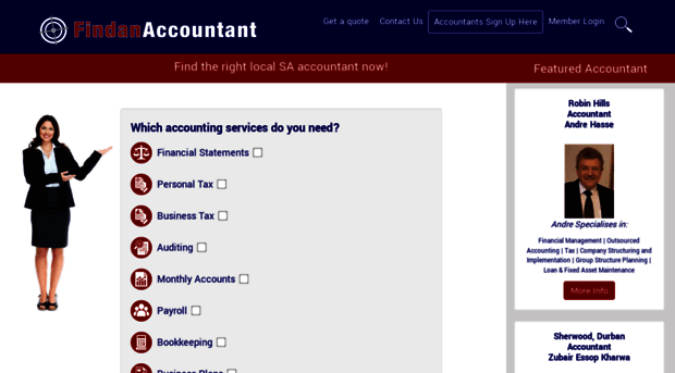 mmofokeng.findanaccountant.co.za