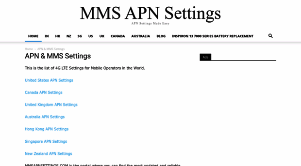 mmsapnsettings.com