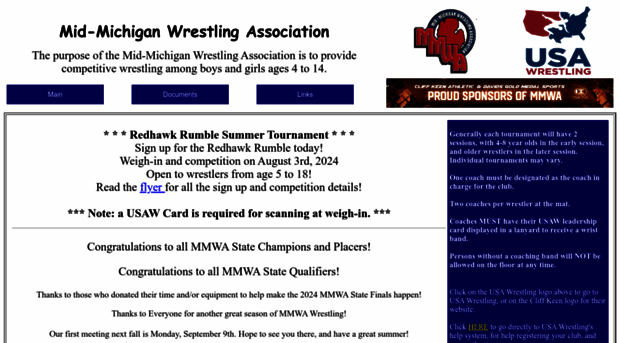 mmwawrestling.com