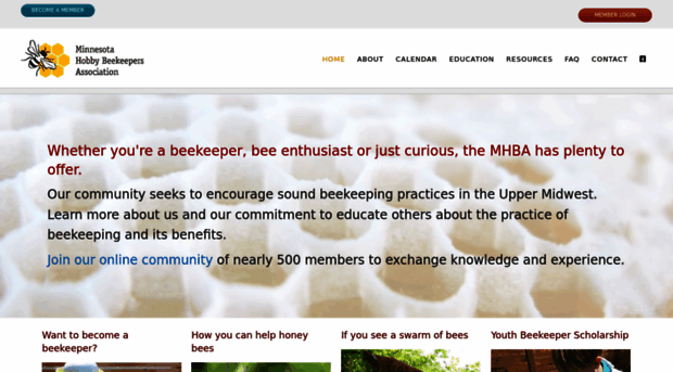 mnbeekeepers.com