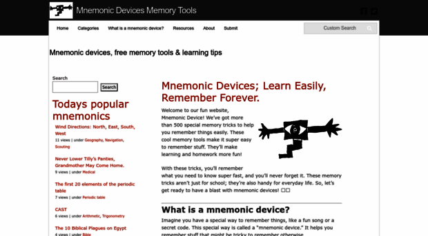 mnemonic-device.com