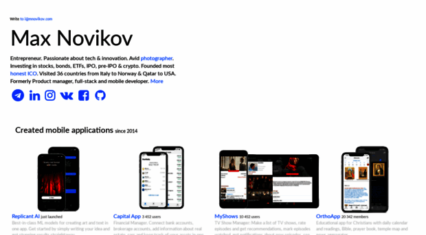 mnovikov.com