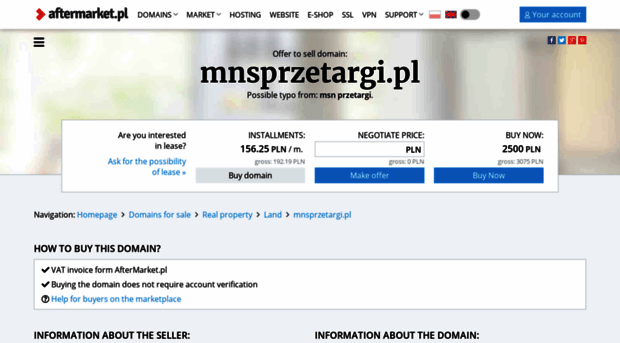 mnsprzetargi.pl