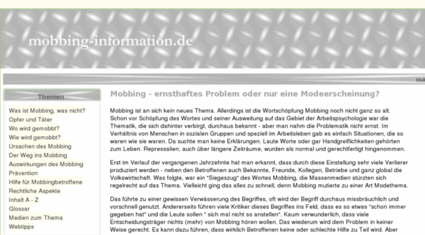 mobbing-information.de