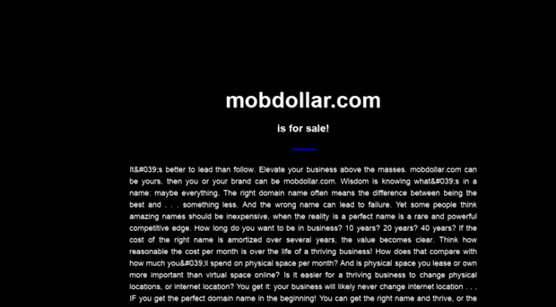 mobdollar.com