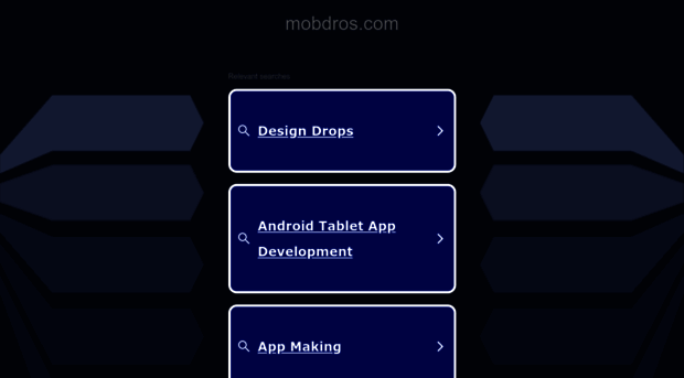 mobdros.com