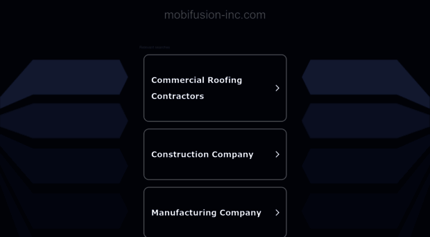 mobifusion-inc.com