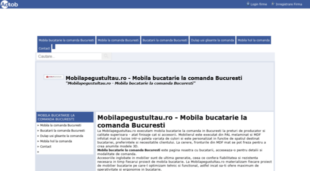 mobila-bucatarie-bucuresti.adtob.ro