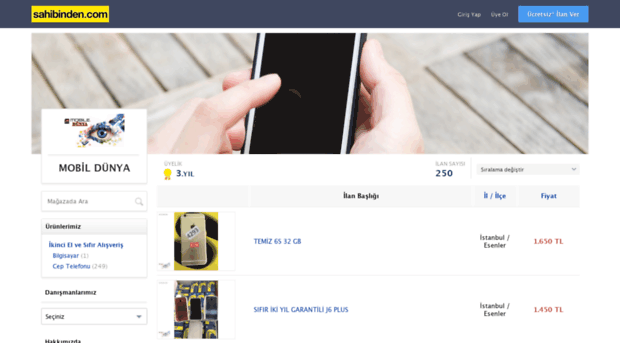 mobildunya.sahibinden.com
