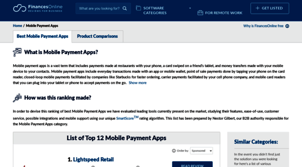 mobile-payment.financesonline.com