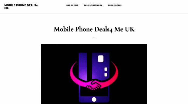 mobile-phone-deals4.me.uk
