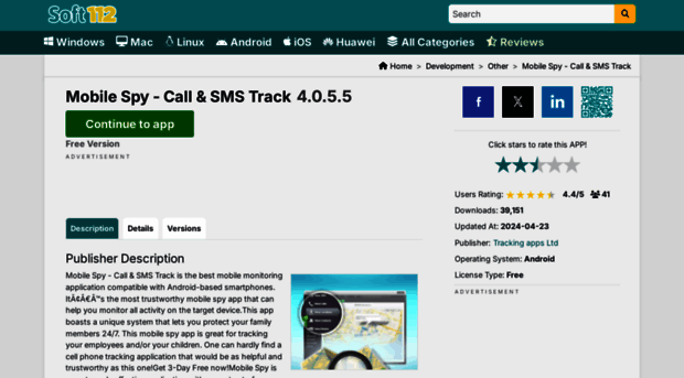 mobile-spy-call-amp-sms-track.soft112.com